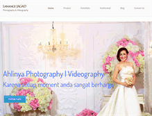 Tablet Screenshot of lanangejagadphotography.com